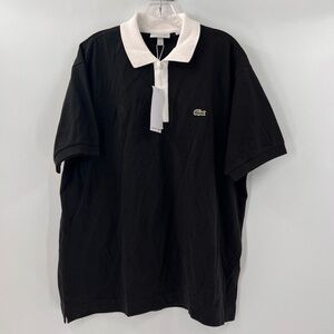 LACOSTE BLACK POLO NEW SIZE XXL